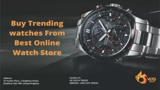 Buy Trending Watches From Best Online Watch Store