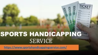 Win Sports Battle With Handicapping Service