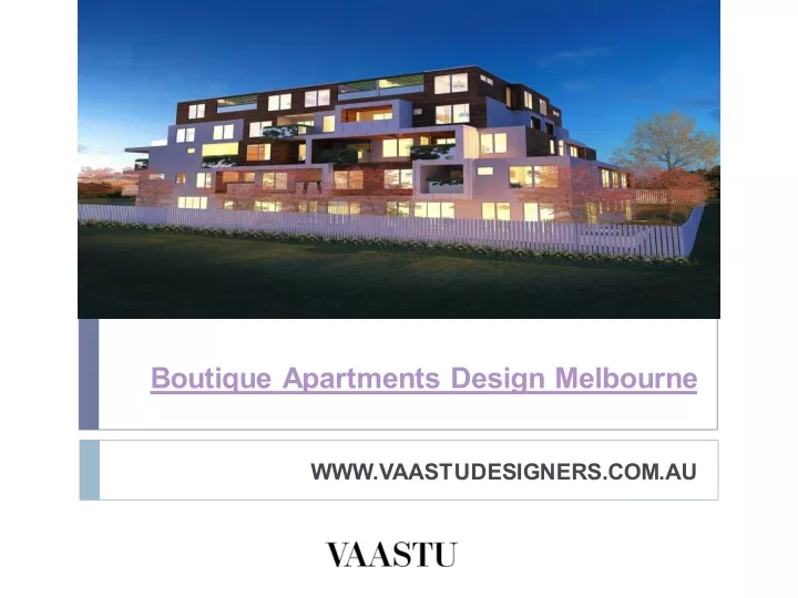 boutique apartments design melbourne