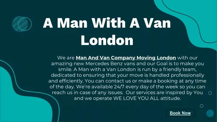 a man with a van london
