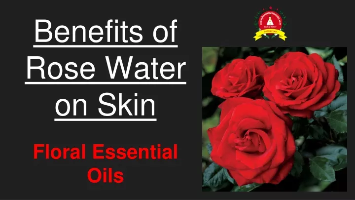 benefits of rose water on skin