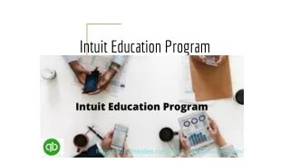 Intuit Education Program