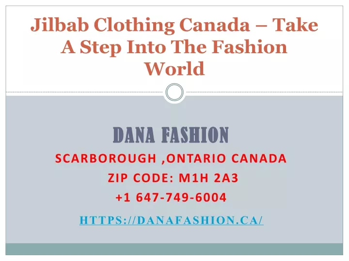jilbab clothing canada take a step into the fashion world
