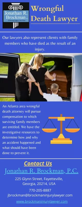 Wrongful Death Lawyer in Fayetteville