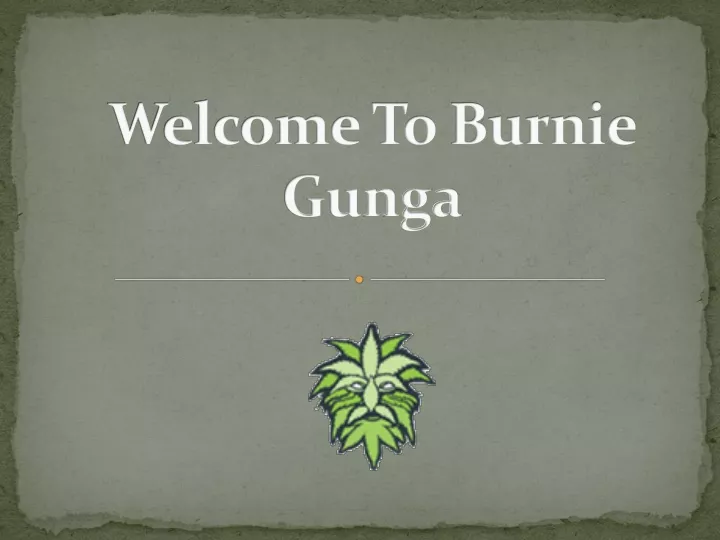 welcome to burnie gunga