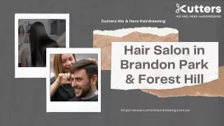 Best Hairdresser in Forest Hill and Brandon Park - Cutters Hairdressing