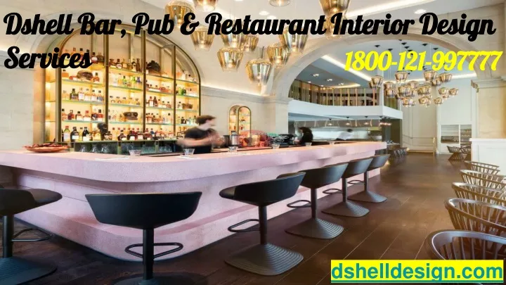dshell bar pub restaurant interior design services