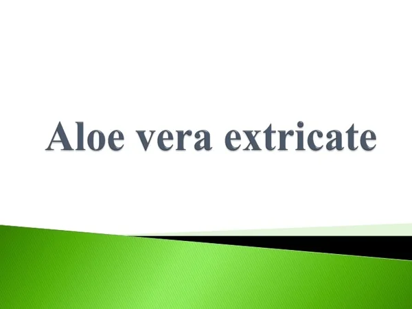 Aloe Vera Gel