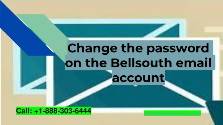 change the password on the bellsouth email account