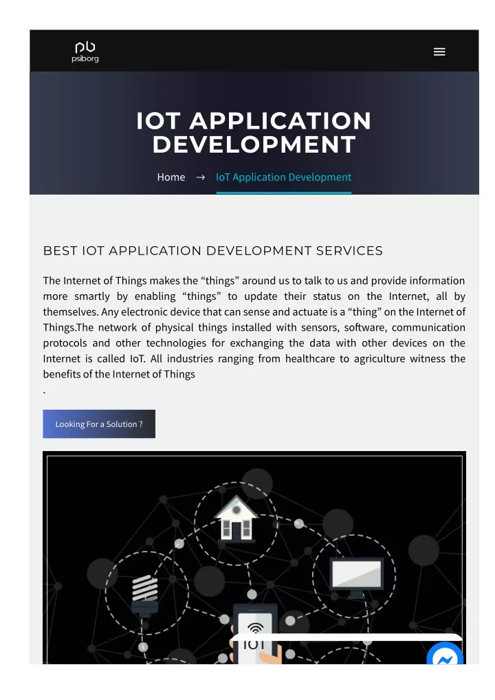 iot application development