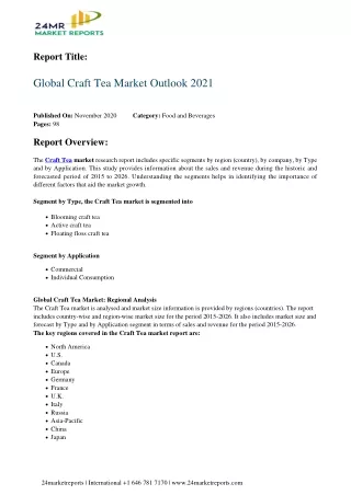 report title