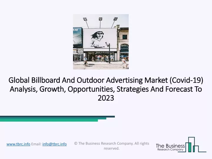 global billboard and outdoor advertising global