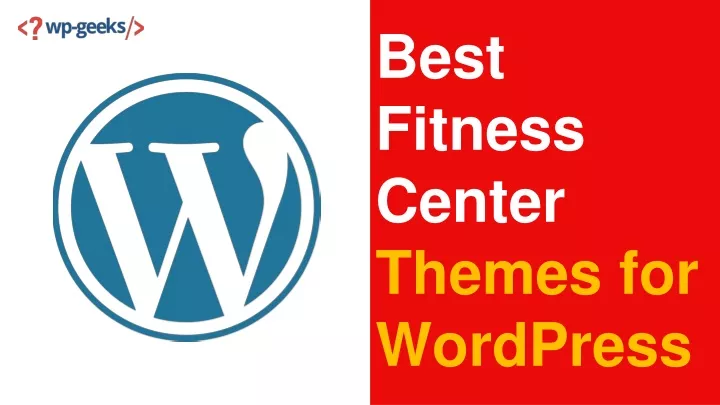 best fitness center themes for wordpress