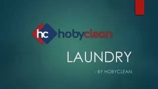 Laundry – Hobyclean