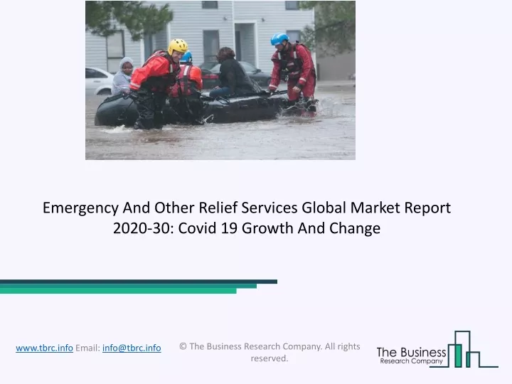 emergency and other relief services global market