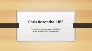 chris rosenthal ubs