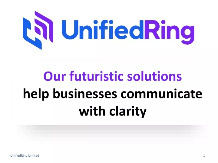 our futuristic solutions help businesses