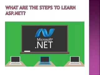 What are the steps to learn ASP.NET?