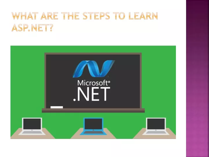 what are the steps to learn asp net