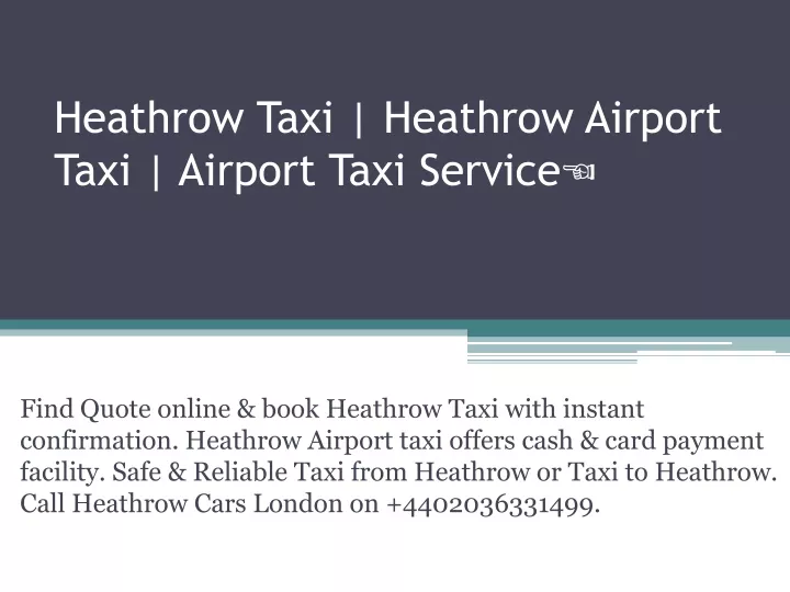 heathrow taxi heathrow airport taxi airport taxi service