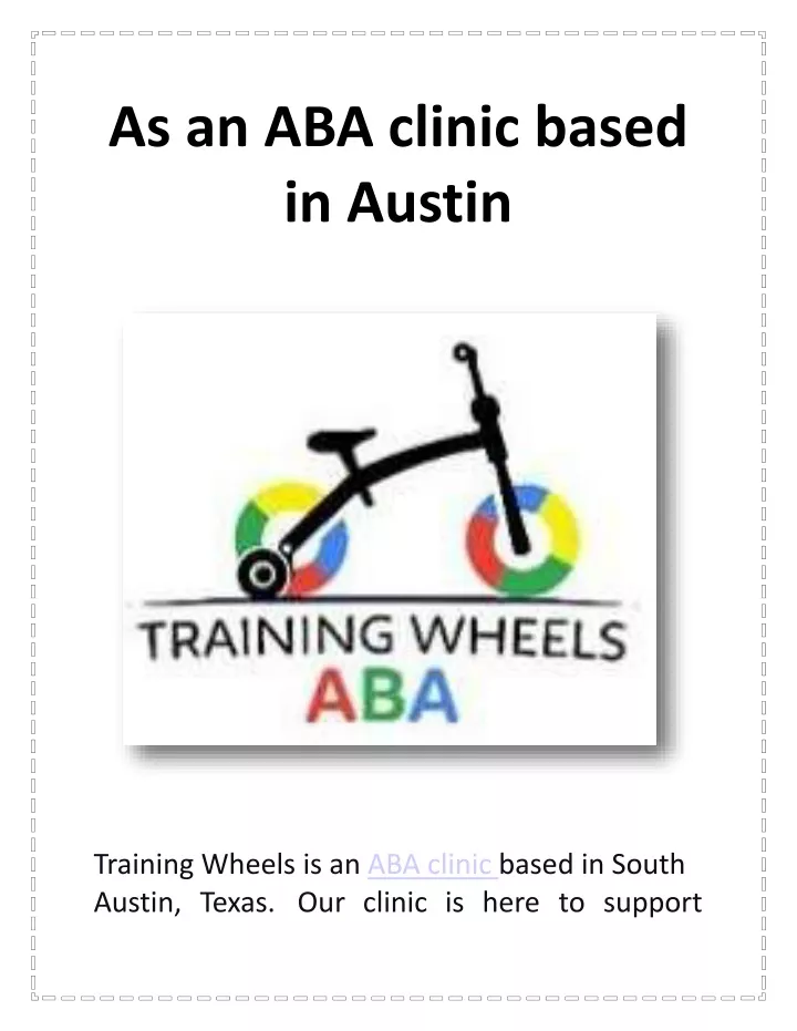 as an aba clinic based in austin