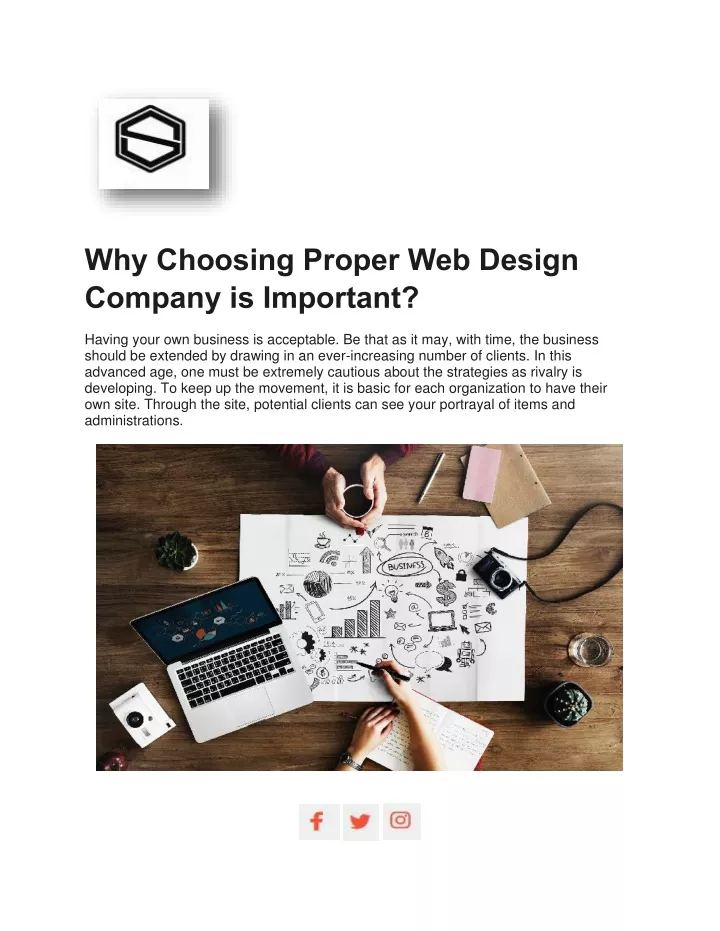 why choosing proper web design company