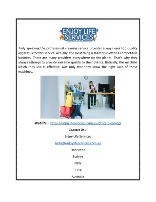 truly speaking the professional cleaning service