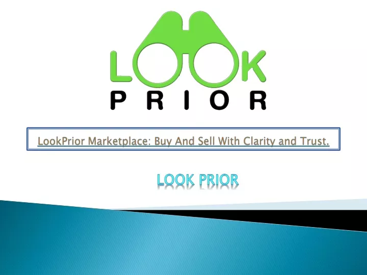 lookprior marketplace buy and sell with clarity and trust