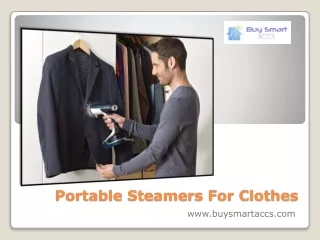 Portable Steamers For Clothes