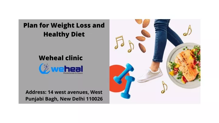 plan for weight loss and healthy diet
