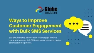 Ways to improve customer engagement with creative Bulk SMS services