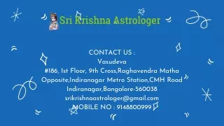 Best Astrologer in Jayanagar |Famous Astrologer in Jayanagar