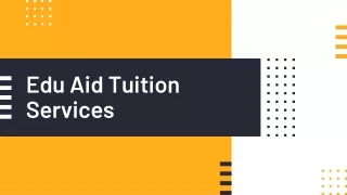 Home Tuition Agency in Singapore by Edu Aid Tuition Services