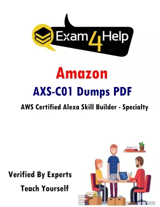A Short-Cut Way To Confirm Success In Your IT Certification With AXS-C01 Dumps