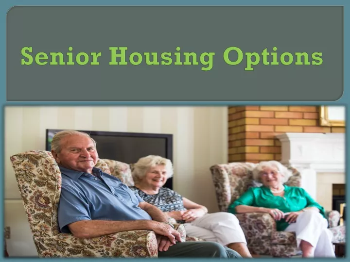 senior housing options