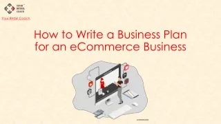 how to write a business plan for an ecommerce business