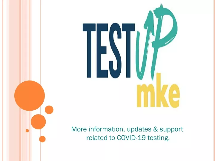 more information updates support related to covid