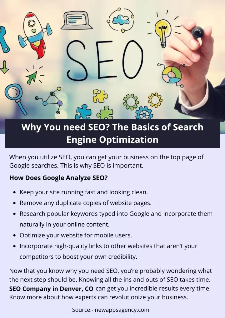 why you need seo the basics of search engine