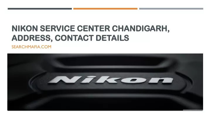 nikon service center chandigarh address contact details