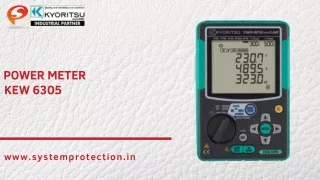 power meter kew 6305