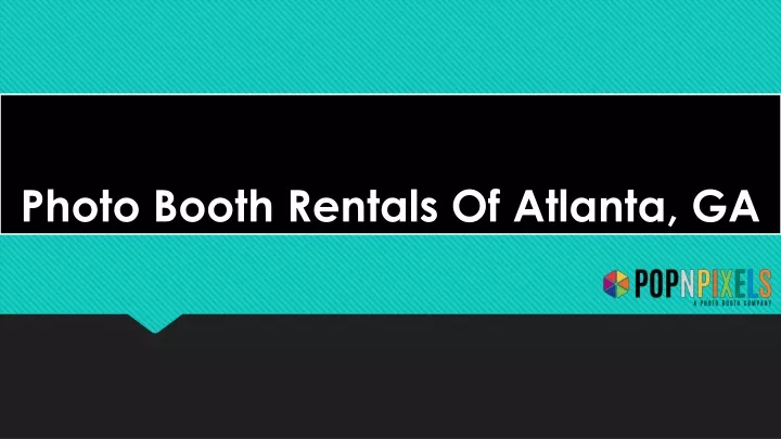 photo booth rentals of atlanta ga