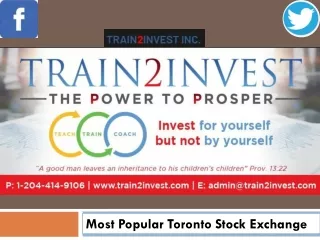 Most Popular Toronto Stock Exchange