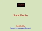 Brand Identity - slide 1