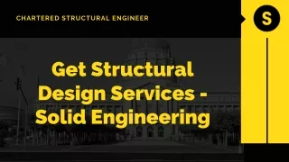 chartered structural engineer