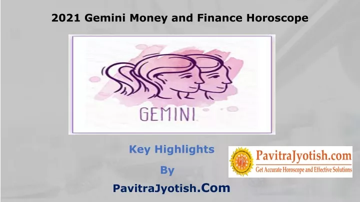 2021 gemini money and finance horoscope