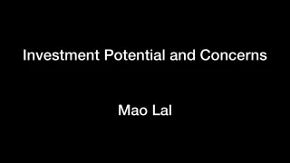 Investment Potential and Concerns | Mao Lal