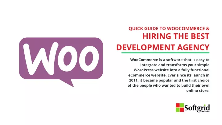 quick guide to woocommerce hiring the best