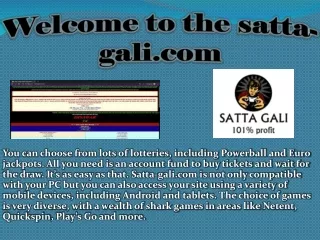 welcome to the satta gali com