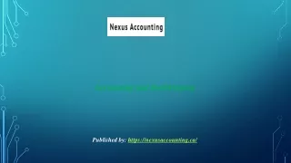 Accounting and Bookkeeping