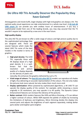 tcl india
